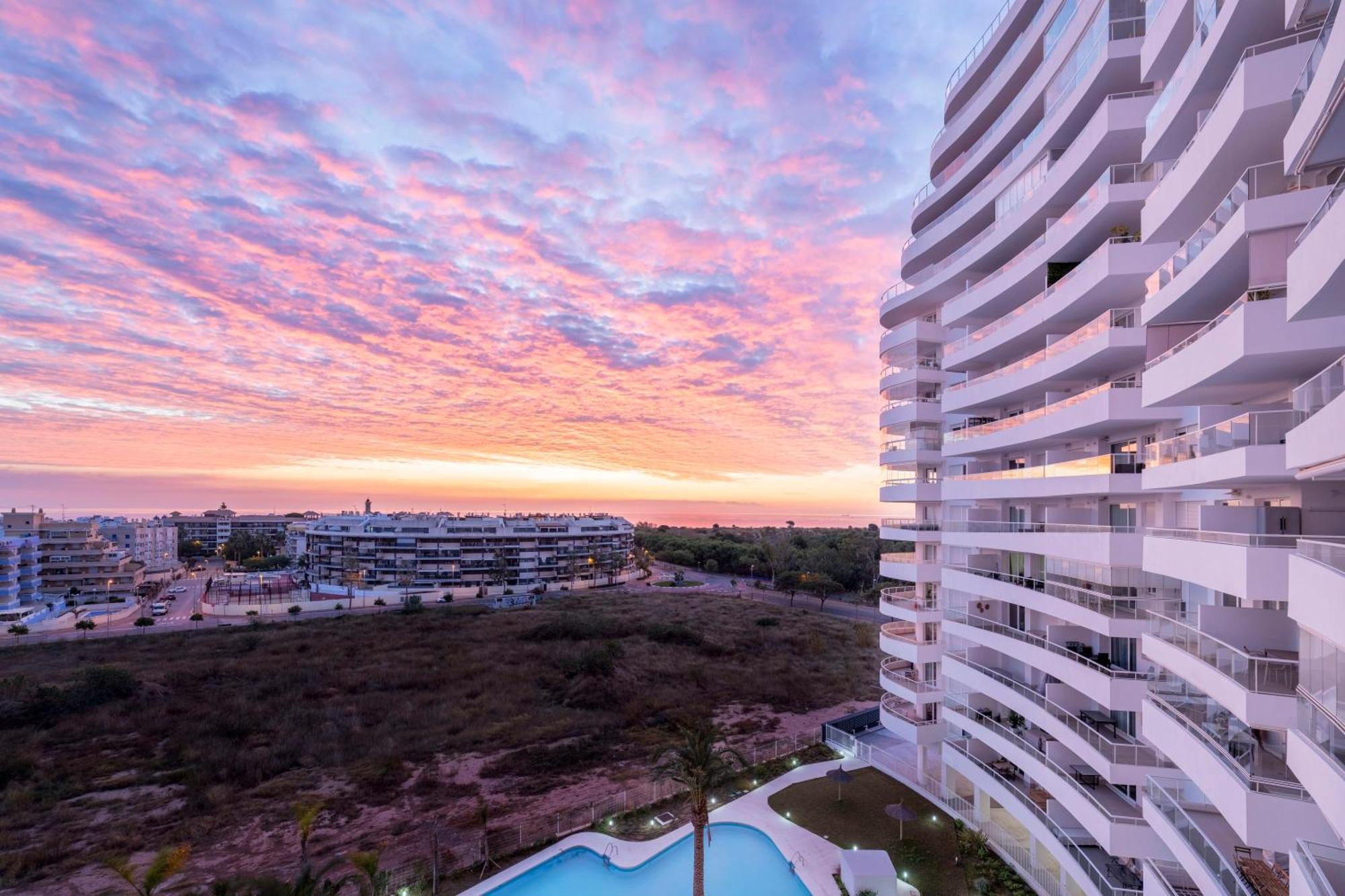 Gran Canet 2Br! Walk To Beach, Sea View, Sauna & Gym Canet d'En Berenguer Exterior photo